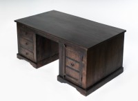 Kolonial Schreibtisch 150x76x85cm Massiv