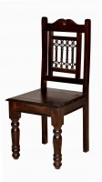 6er Set Kolonial Stuhl 44x98x45cm Massivholzmöbel