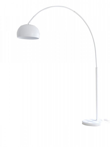 Bogenlampe 195 cm weiß