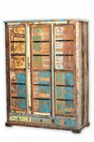 Shabby Chic Vintage Schrank 140x190x60cm